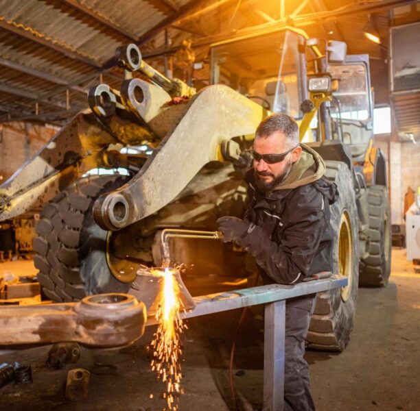 Maintenance des matériels de construction